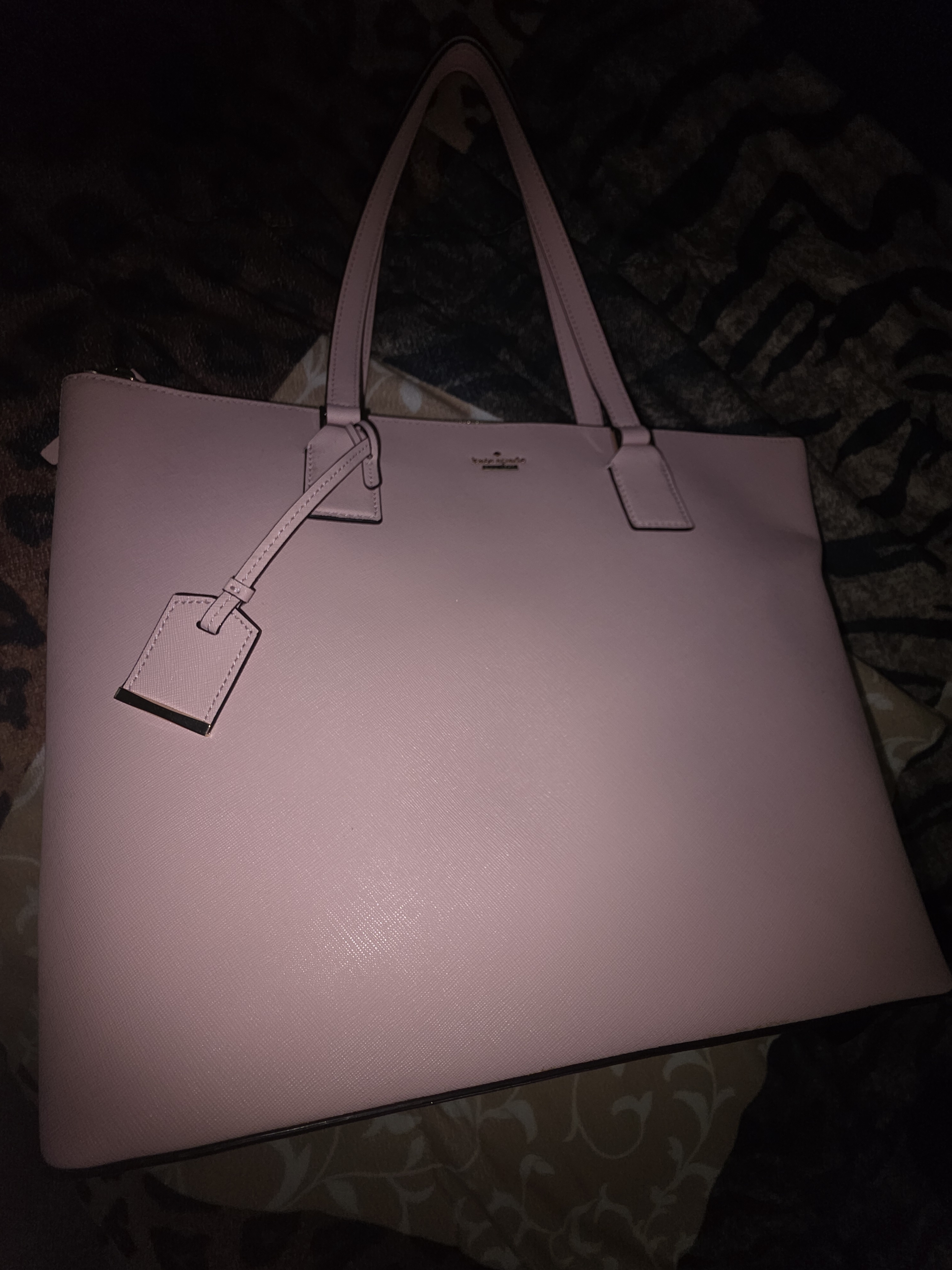 Kate Spade Pale Pink Saffiano Tote